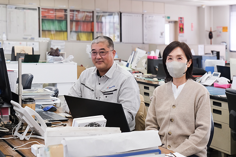 製品開発部の様子